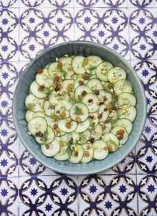 Cucumber carpaccio