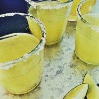 Cucumber-cilantro margarita