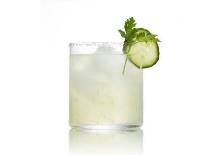 Cucumber-cilantro margaritas