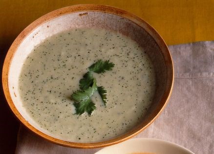 Cucumber-coconut gazpacho