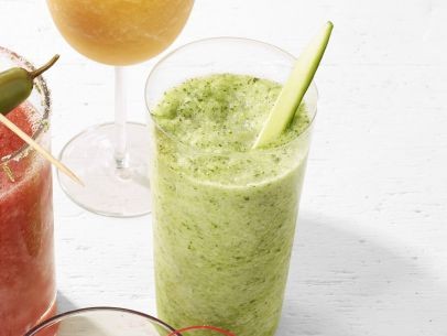 Cucumber cooler slushies