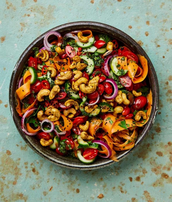 Cucumber crunch salad