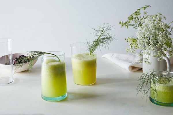Cucumber-fennel fizz