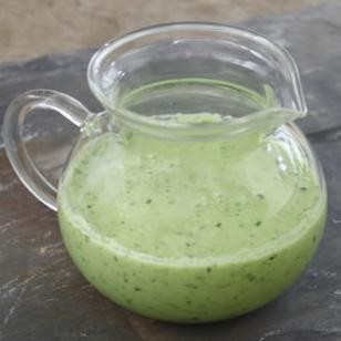 Cucumber herb vinaigrette