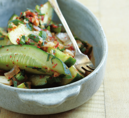 Cucumber kimchi (Oi gimchi)