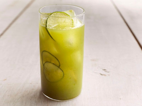 Cucumber-lime agua fresca