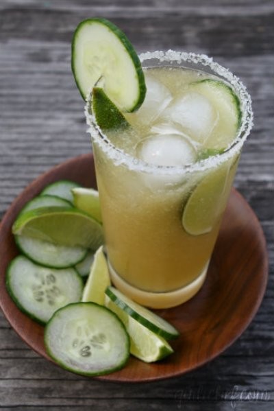 Cucumber margarita (Margarita de pepino)