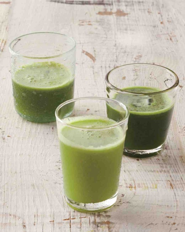 Cucumber-pear juice