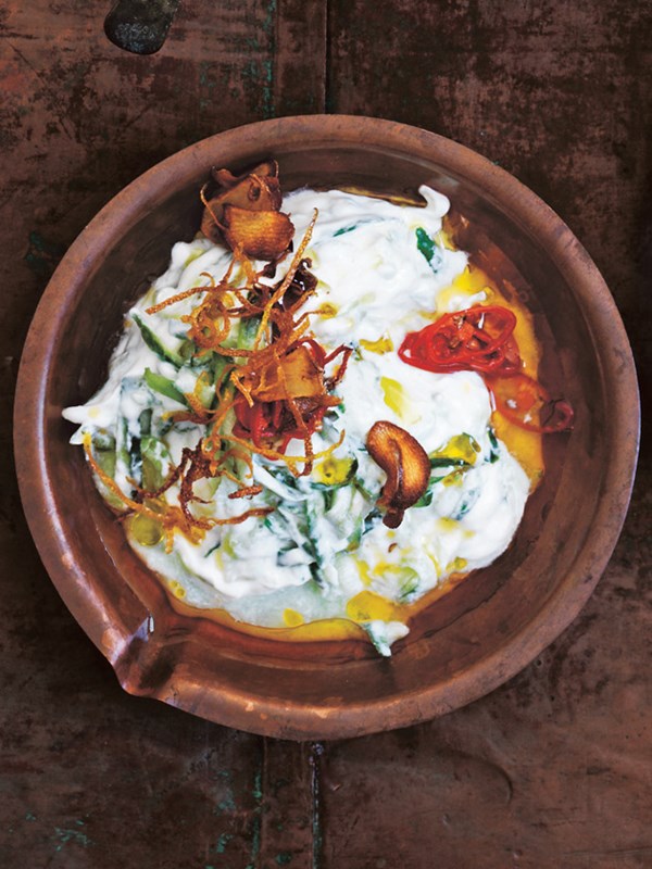 Cucumber raita