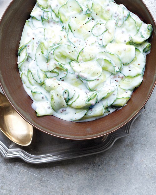Cucumber raita