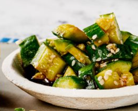 Cucumber salad [Abbe Odenwalder]