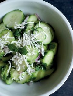 Cucumber salad (Salata so krastavitsi)