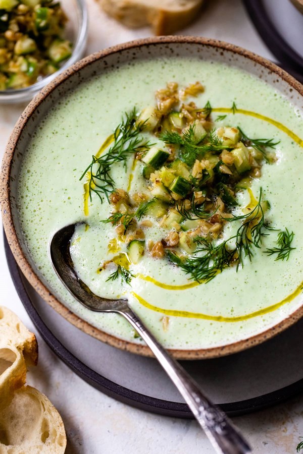 Cucumber soup