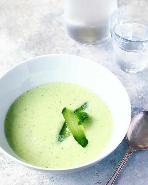 Cucumber soup