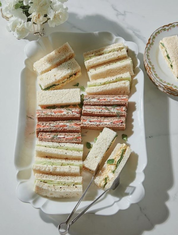 Cucumber [tea sandwiches]