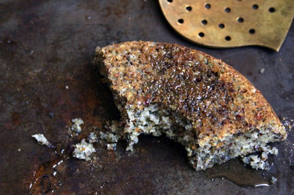 Cultured coconut milk cornbread