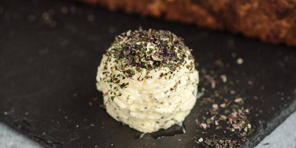 Cultured seaweed butter