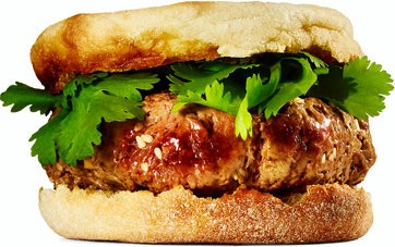 Cumin-chile lamb burgers