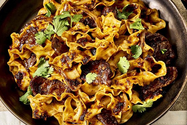 Cumin lamb noodles