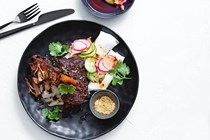 Cumin lamb ribs with rice noodles (Seth James)