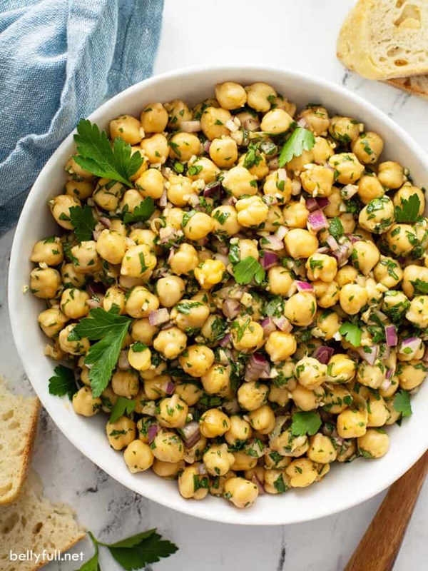 Cumin-lime chickpea salad
