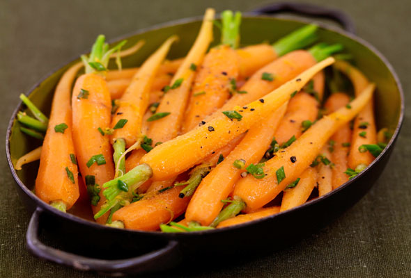 Cumin-scented carrots