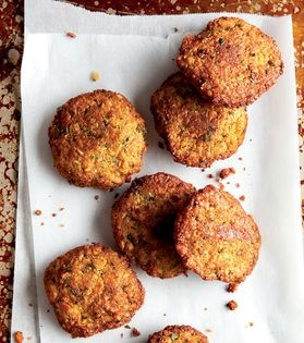 Cumin-scented falafel