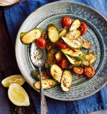 Cumin-spiced courgettes and tomatoes