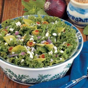 Curly endive salad