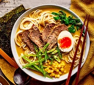 Curried brisket ramen
