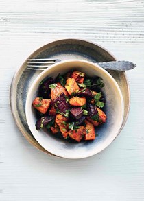 Curried butternut squash and beets