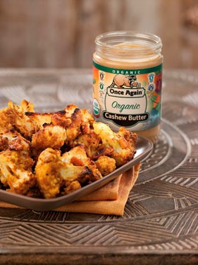 Curried-cashew cauliflower