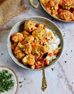 Curried cauliflower casserole