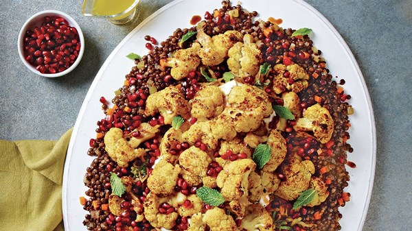 Curried cauliflower salad