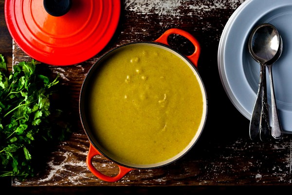 Curried cauliflower soup