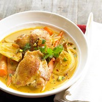 Curried chicken stew