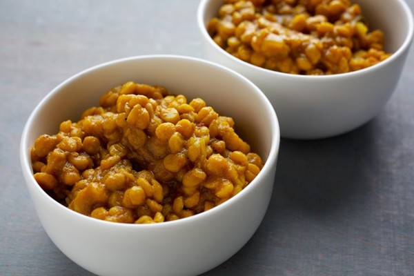 Curried chickpeas