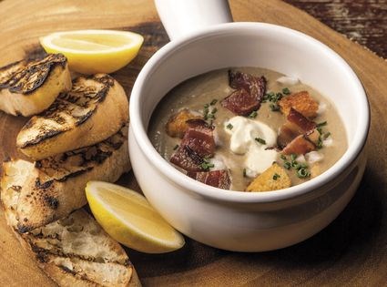 Curried crème fraîche
