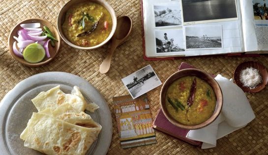 Curried dahl soup