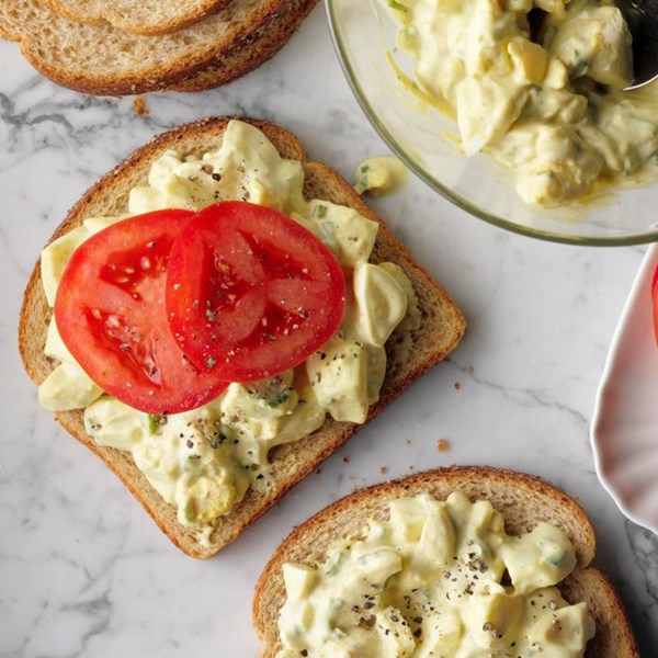 Curried egg salad 
