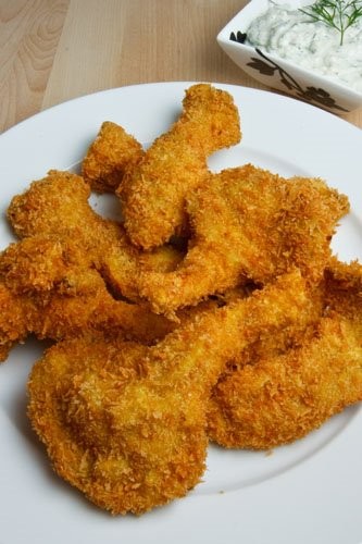 Curried fried mushrooms