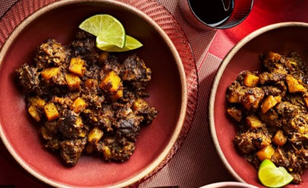 Curried goat