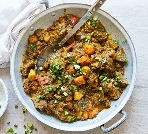 Curried goat
