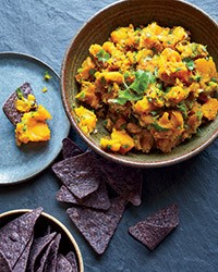 Curried kabocha squash dip