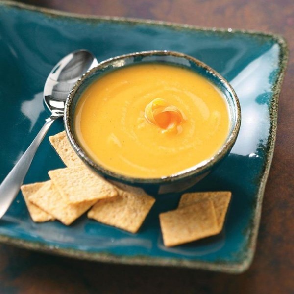 Curried parsnip soup