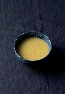 Curried parsnip [soup]
