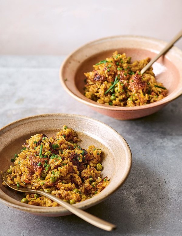 Curried pot rice (Kare sotbap)