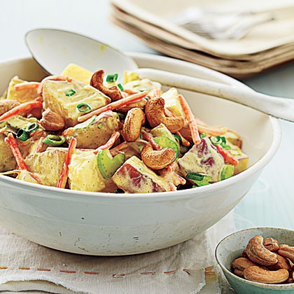 Curried potato salad