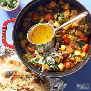 Curried ratatouille