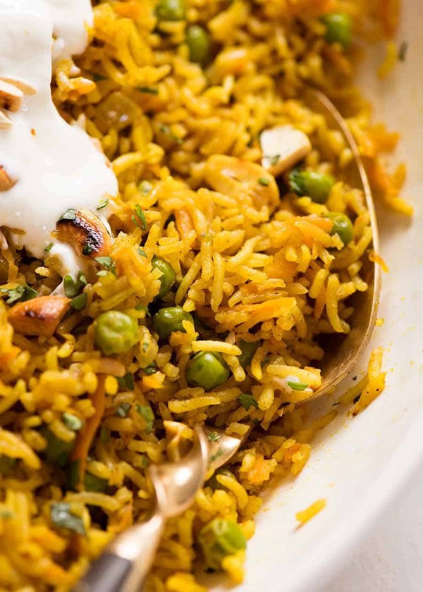 Curried rice